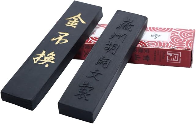 Hukaiwen Ink Block Handmade Oil soot Ink Stick for Chinese Japanese Calligraphy and Painting Jbh 31g