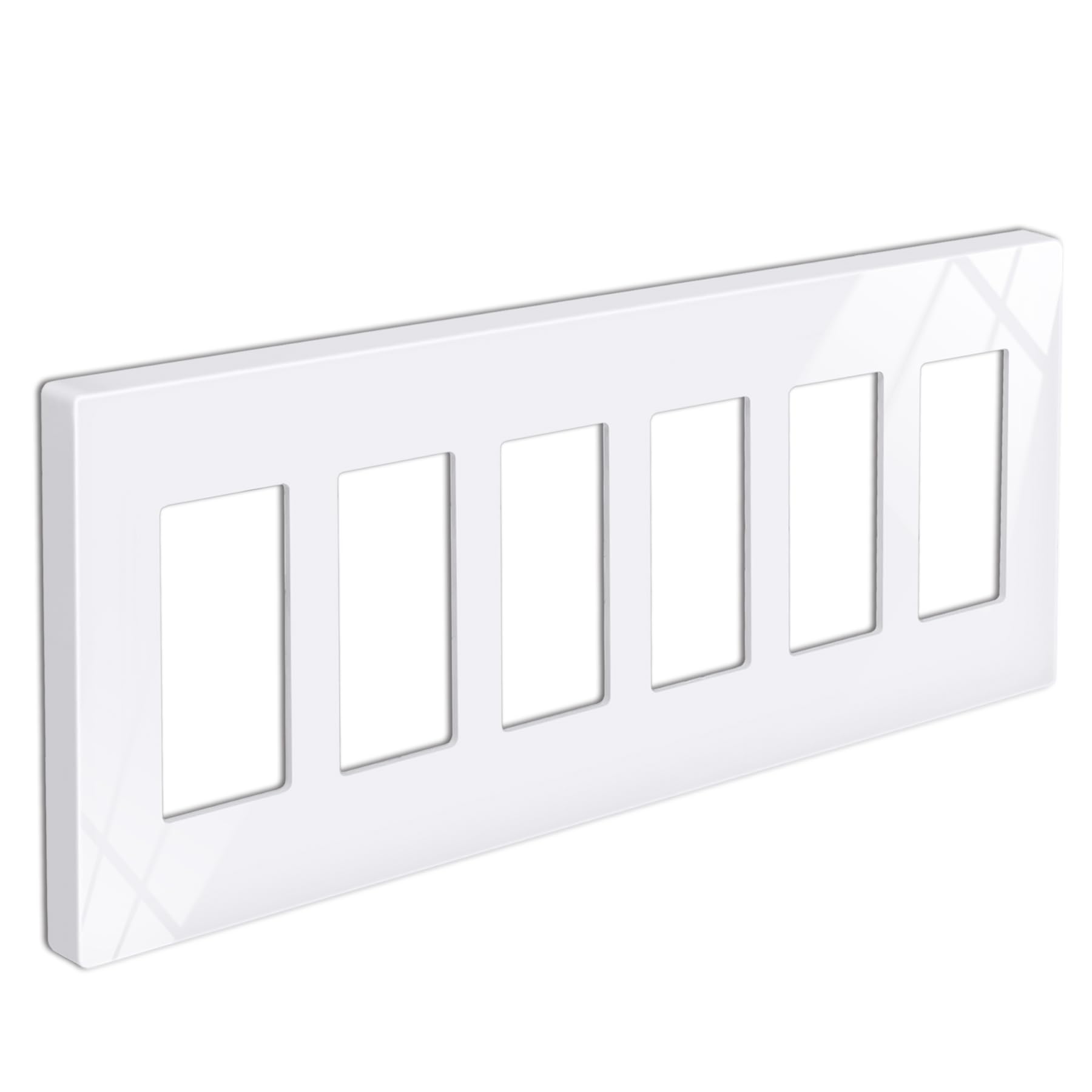 Elegant Screwless Wall Plates - Snow White -31 Elegant Screwless Wall Plates - Snow White -31