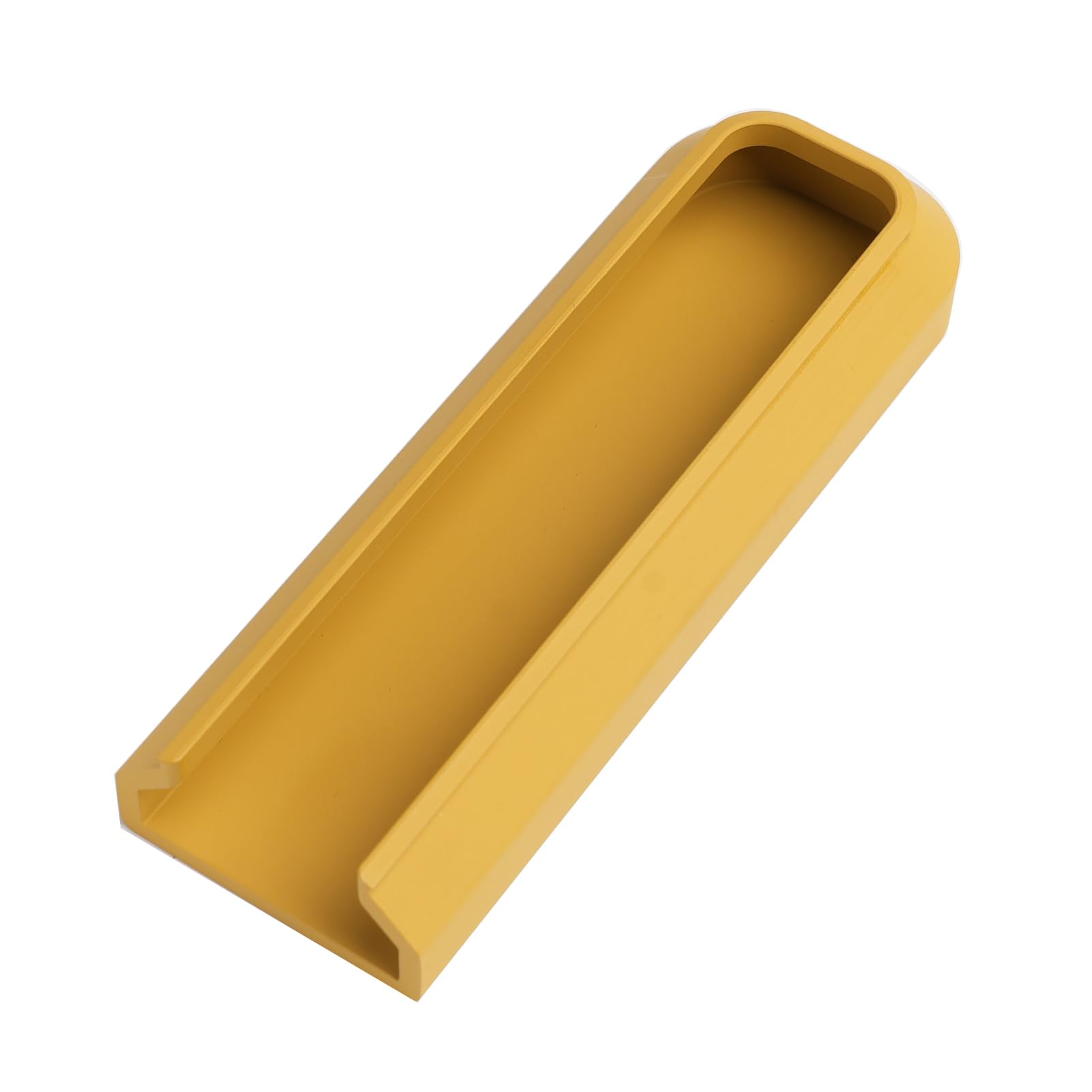 DSWZLQDXB Drawer Knob for Windows Half-recessed Door Levers Country Style Handle Flush Sliding Door Pull Multi-Colour Handles Recessed Rectangle Cabinet Handles Aluminium Alloy (Yellow)