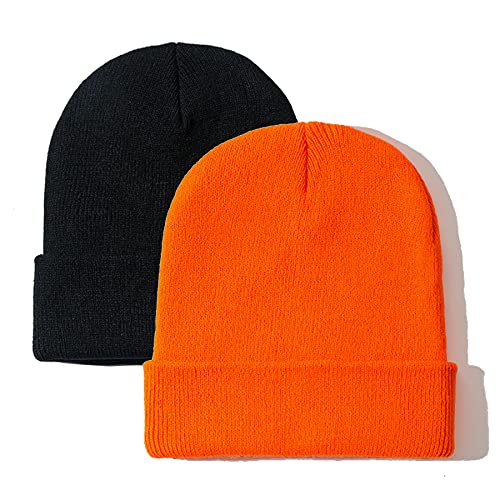 Image of NPJY Unisex Beanie for Men and Women Knit Hat Winter Beanies