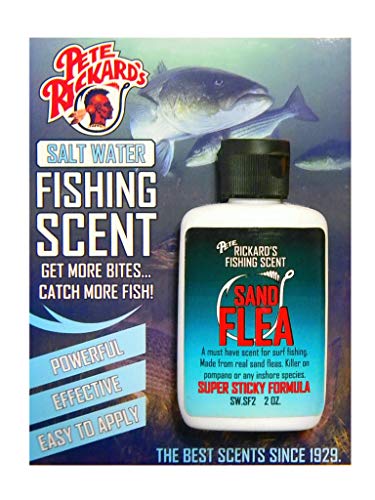 Pete Rickard's Saltwater Sand Flea Fishing Scent Attractant Pompano Surf Scent