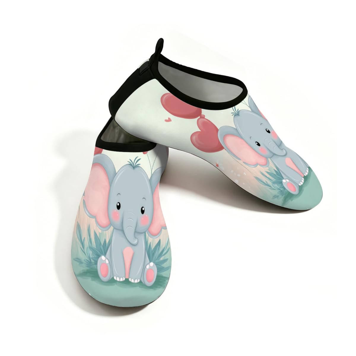 Calcetines acuáticos elásticos de secado rápido con diseño animado 7