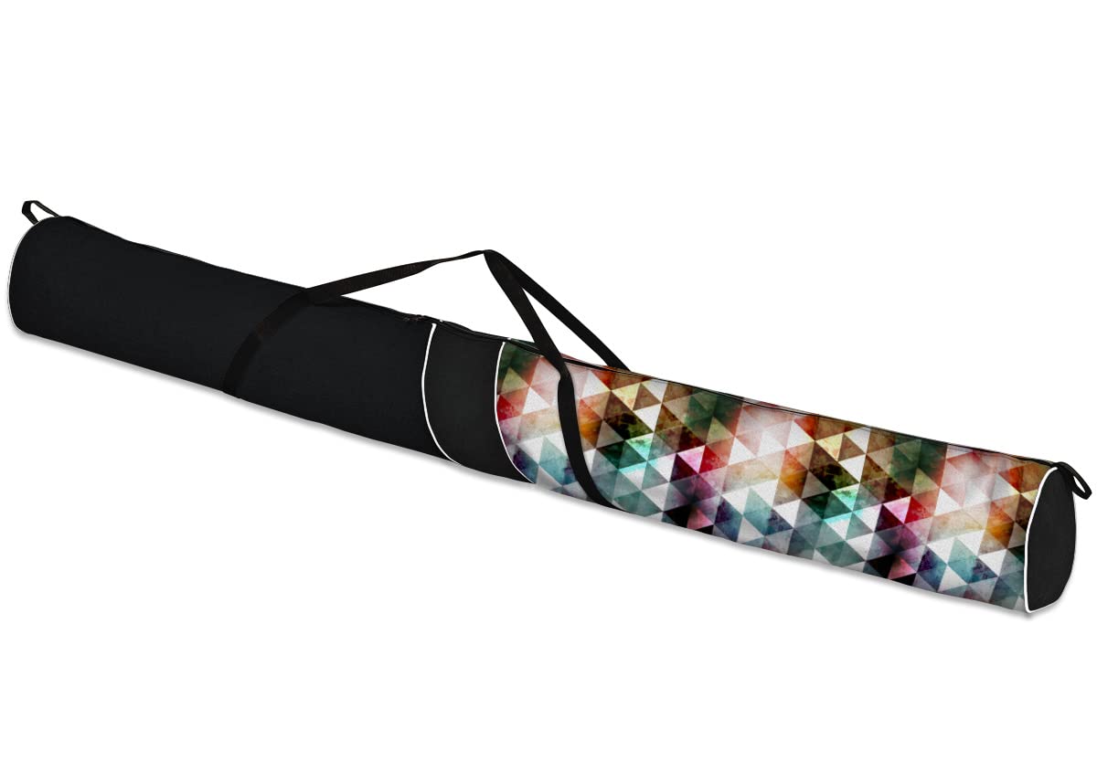 Ferocity Premium Housse à Skis et Sac à Chaussures Set - Pour 1 Paire 170 cm, Casque avec Poche Filet Amovible [053]