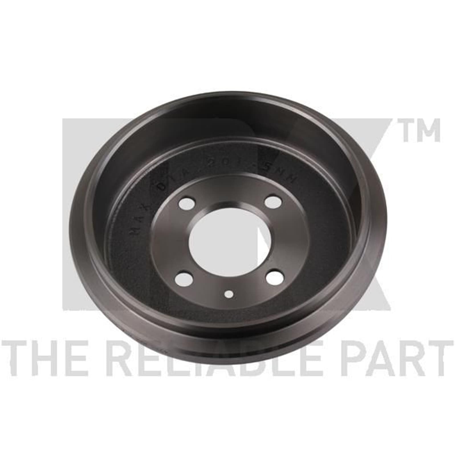 2X NK 200mm Bremstrommeln hinten | 2x 254725 passend für Arosa Cordoba Ibiza Mii