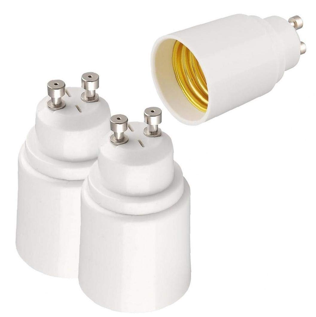 Bongles Men's Lamp Holder Base Bulb Socket Adapter Gu10 To E27 Fireproof Lighting Adapter Converter
