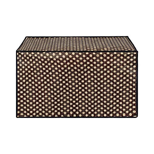 Image of DREAM KING Stylish Design & Printed Microwave Oven Cover Full Closure |waterproof & Dustproof Oven Cover Suitable for All Models - Multicolour SA51