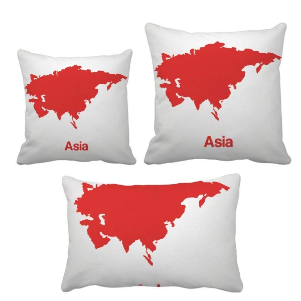 Coussins ensemble feuille rouge motif asie decoration maison canapé et salon confortable