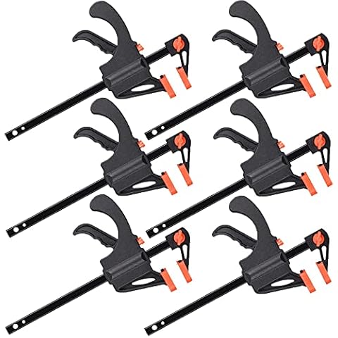 WAIZHIUA 6Pcs Quick Grip Clamps Set Cover