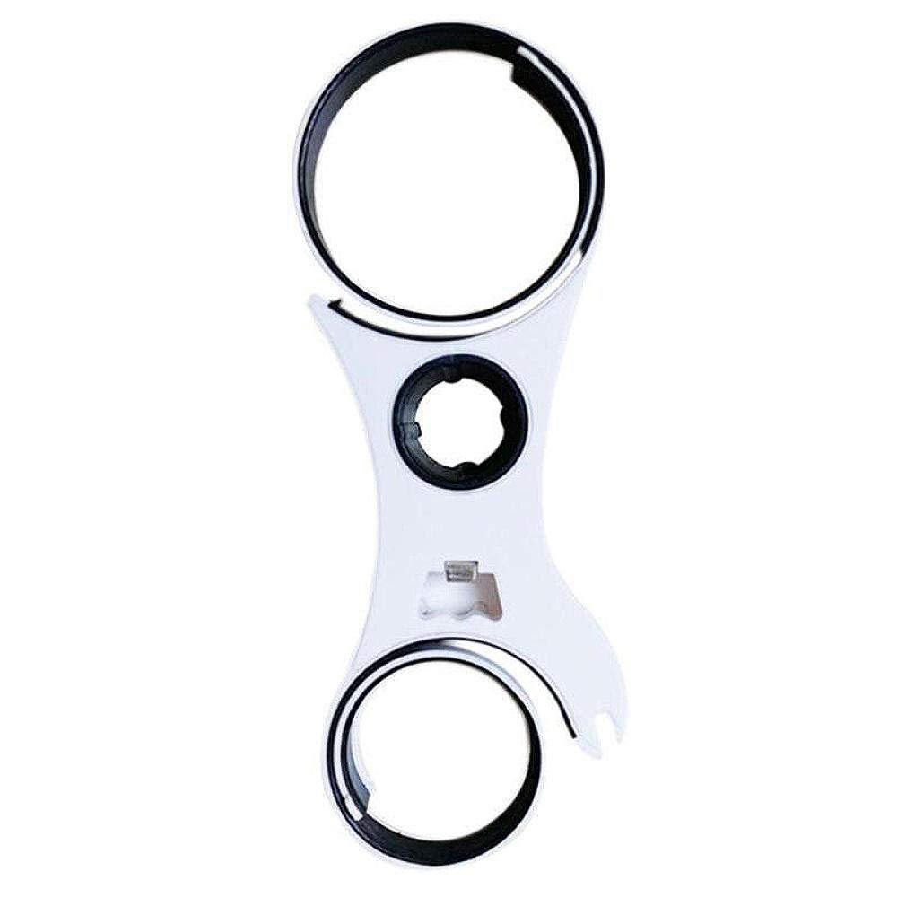 Apribottiglie Multiuso 5 In 1 Antiscivolo - Set 2 Pezzi Per Barattoli, Bottiglie, Birra, Anziani E Mani Deboli