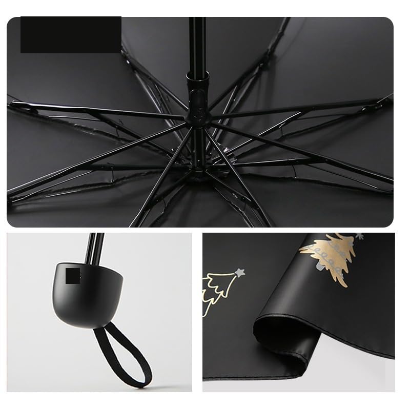 Parapluies pour la pluie et le soleil avec format de poche pliant