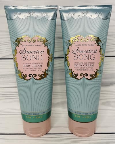 Bath & Body Works Women's Sweetest Song Body Cream 8 Ounces Pack of 2 - image 2