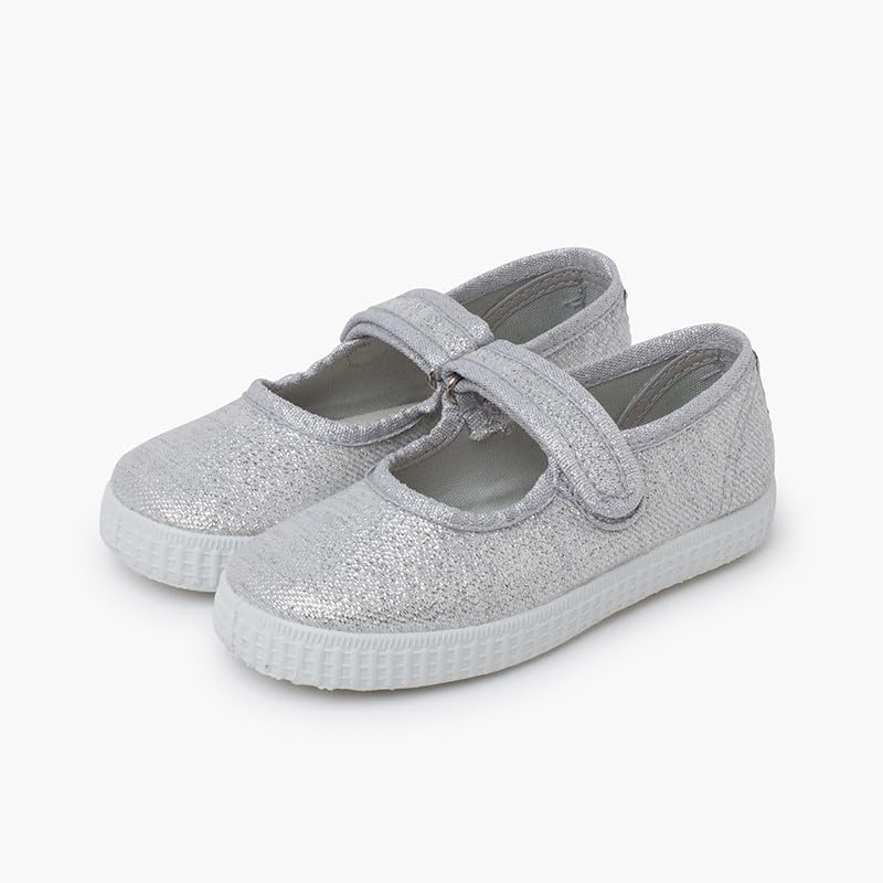 Glitter Mary Janes Adhesive Strap4