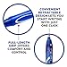 BIC Gelocity Quick Dry Blue Gel Pens, Medium Point (0.7mm), 12-Count Pack, Retractable Gel Pens With Comfortable Full Grip