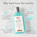 Shaveworks The Cool Fix Aftershave for Women: Pubic Hair Removal, Razor Bumps, Razor Burns, Ingrown Hair Treatment – After Shaving Post Waxing Bikini Area Moisturizing Skin Care Gel 5.3 Fl Oz - Image 3