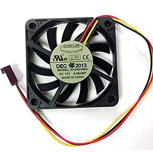 N / a Cooler Fan for 6010 6CM EVERFLOW R126010BU