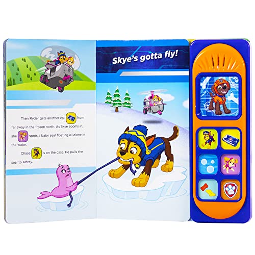 Paw Patrol Potty Training Book with Sound - Bundle with 2 Paw Patrol Interactive Sound Books with Buttons Plus Stickers and More (Nickelodeon Interactive Books) - Thumbnail 4