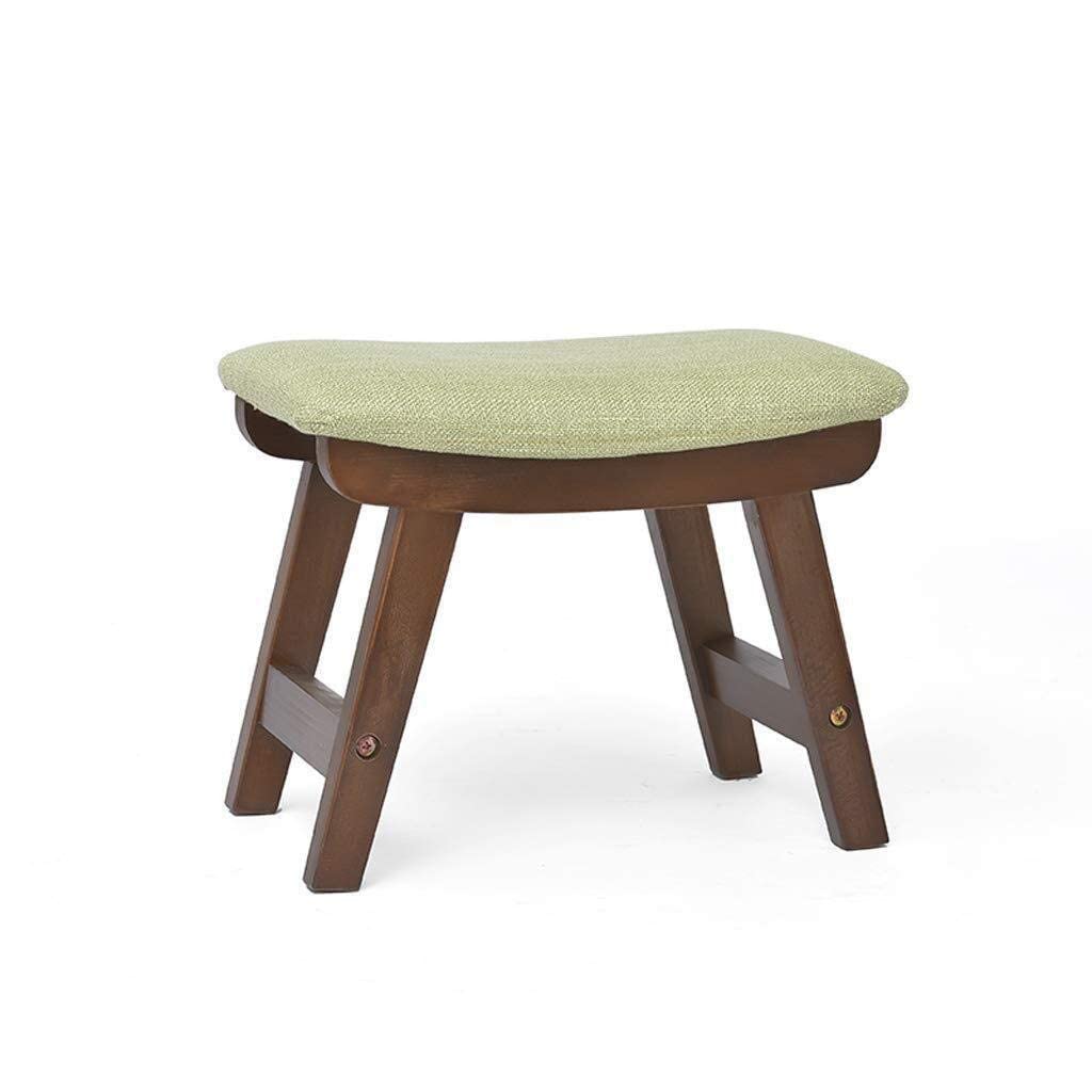 Repose-pieds banc en bois de hêtre massif | Tabouret de canapé moderne