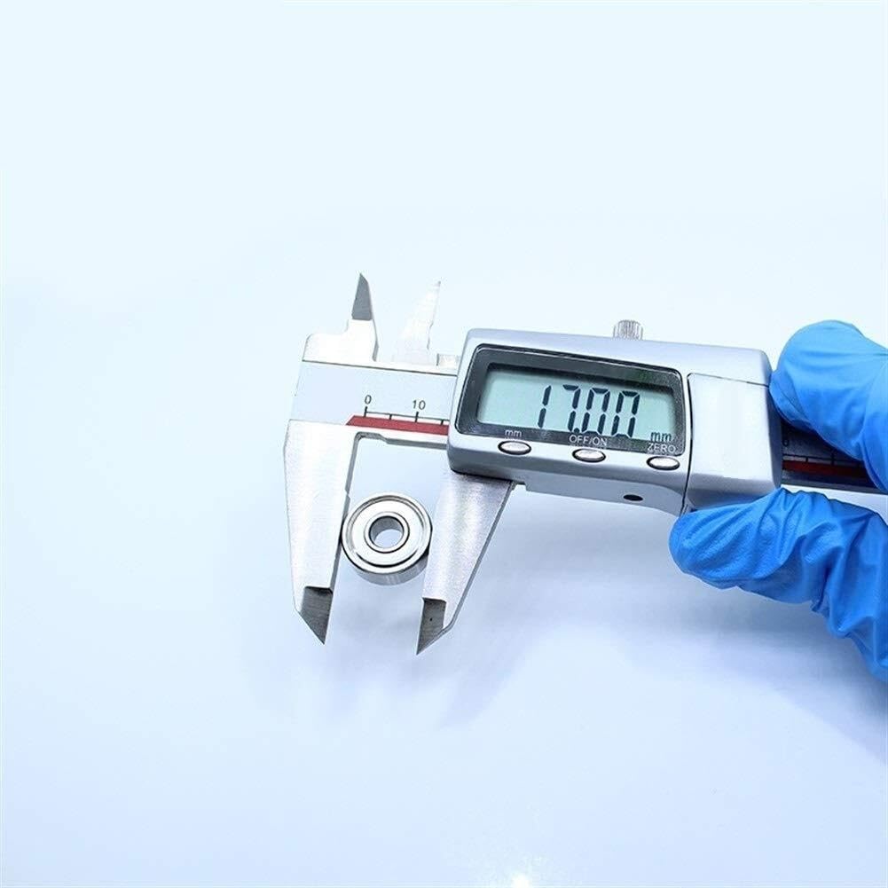 Profesjonalne 10 sztuk 606ZZ 606Z łożysko ABEC-5 6x17x6mm miniaturowe łożyska kulkowe 606 ZZ klasa Z3 V3 dla Makefr RS CNC 32 tutorów