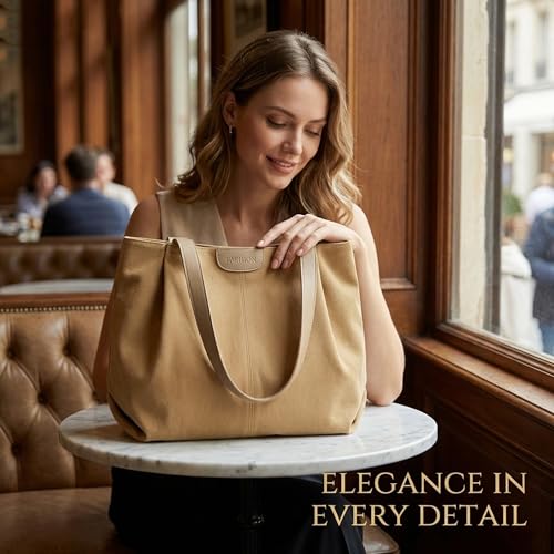 Bolso Tote de Lona para Mujer miniatura 6