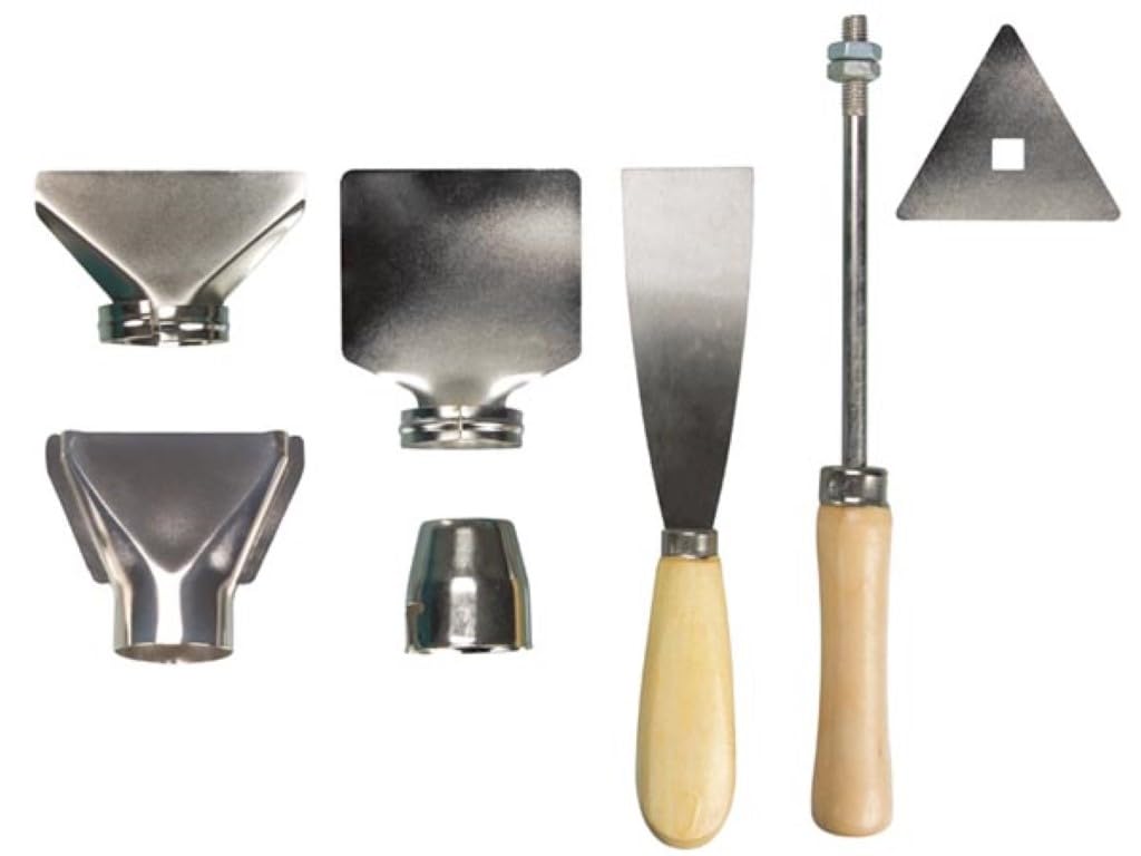 Toolland Opalarka, 2000 W, 350-550 °C, 250-550 L/min, z akcesoriami, żółta