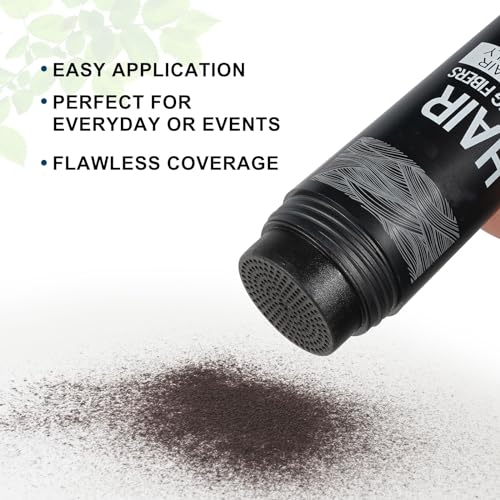 Shifakou Hair Building Fibers For Thinning Hair With Spray Applicator Pump Nozzle thumb #1