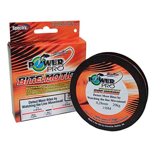 Spectra Hilos de Pesca PP 1600m 0.28 mm Orange-Black Bite Motion Trenzado Spinning Surfcasting Carpfishing