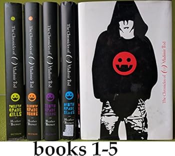 Hardcover The Chronicles of Vladimir Tod Series Set, Books: 1-5 . Eighth Grade Bites, Ninth Grade Slays, Tenth Grade Bleeds, Eleventh Grade Burns, Twelfth Grade Kills Book