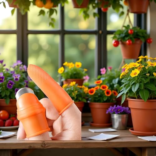 Cortador de pulgar de silicona para frutas y verduras miniatura 5