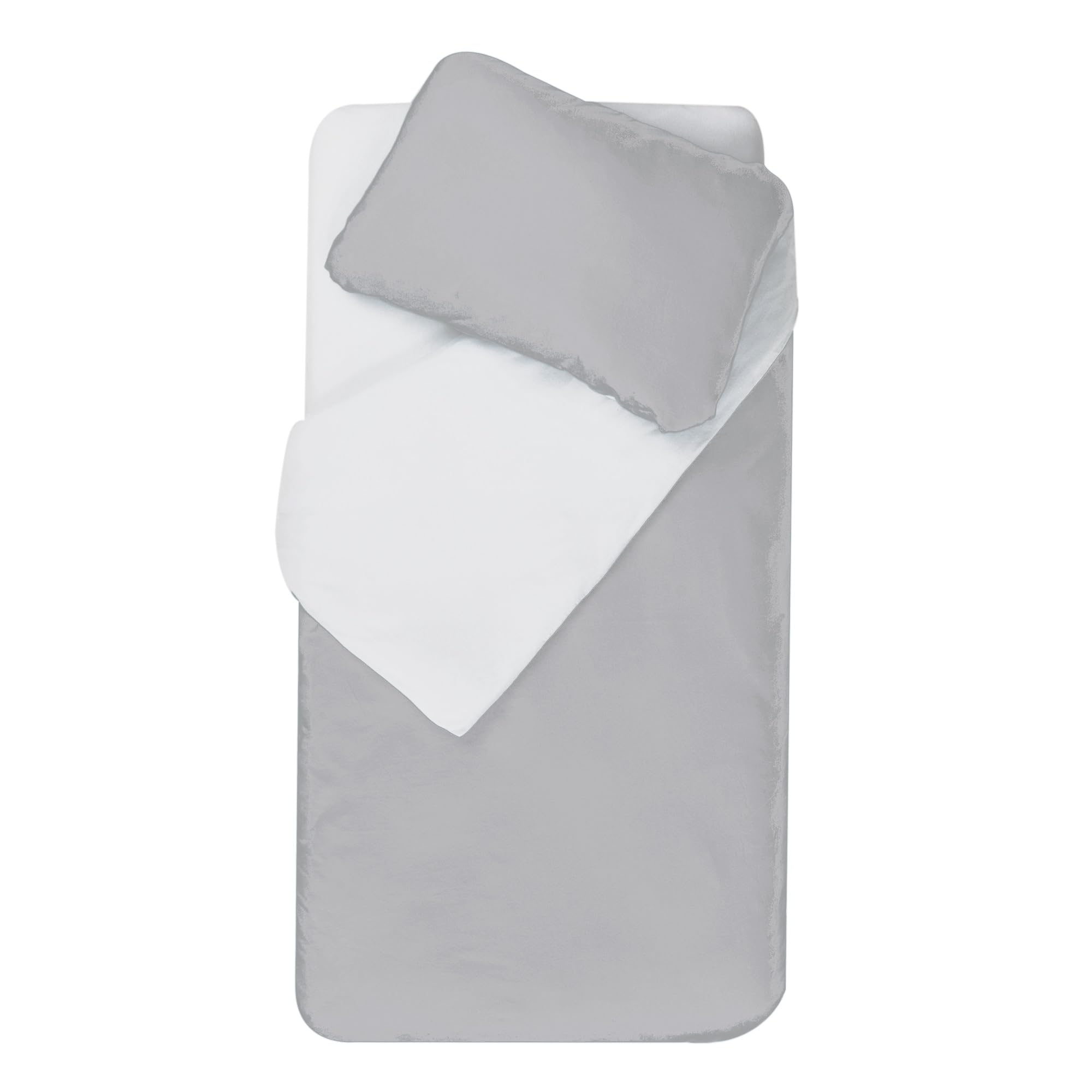 Mon PTIT Dodo Duvet Cover 100 x 140 cm + Pillowcase 40 x 60 cm White/Mouse