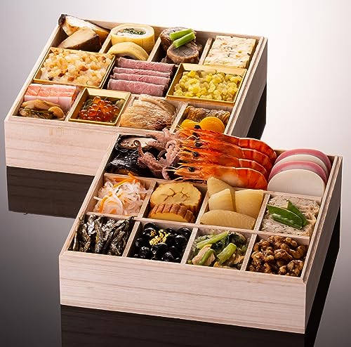 おせち 2024 ちこり村 田舎の手づくり おせち 弥栄 二段重 冷凍 栗おこわ 付 人気二品増量 12月30日お届け