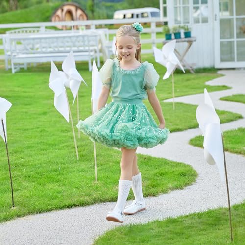 Image of Felix & Flora Toddler Little Girl Mary Jane Dress Shoes - Ballet Flats for Girl Party School Shoes
