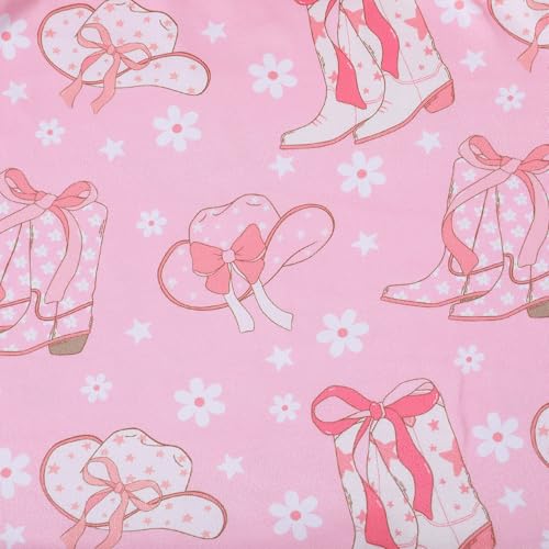 Toddler Girls Casual Dress Farm Animal Horse Print Dresses Flutter Sleeve Clothes 2-8Y4