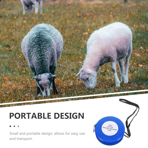 Cinta Métrica para Animales Healeved 2.5m Azul miniatura 6