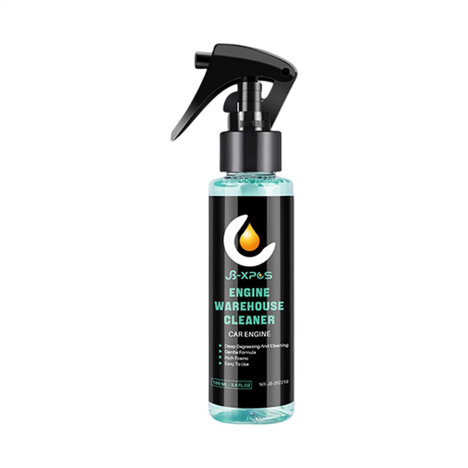 Car Engine Compartment Cleaner - Engine Machine Cleaner & Degreaser | Engine Cleaner Spray | Engine Bay Cleaner | Engine Degreaser Spray | Engine Oil Cleaner For Home, Garage, Cars, Trucks, SUVs, Jee