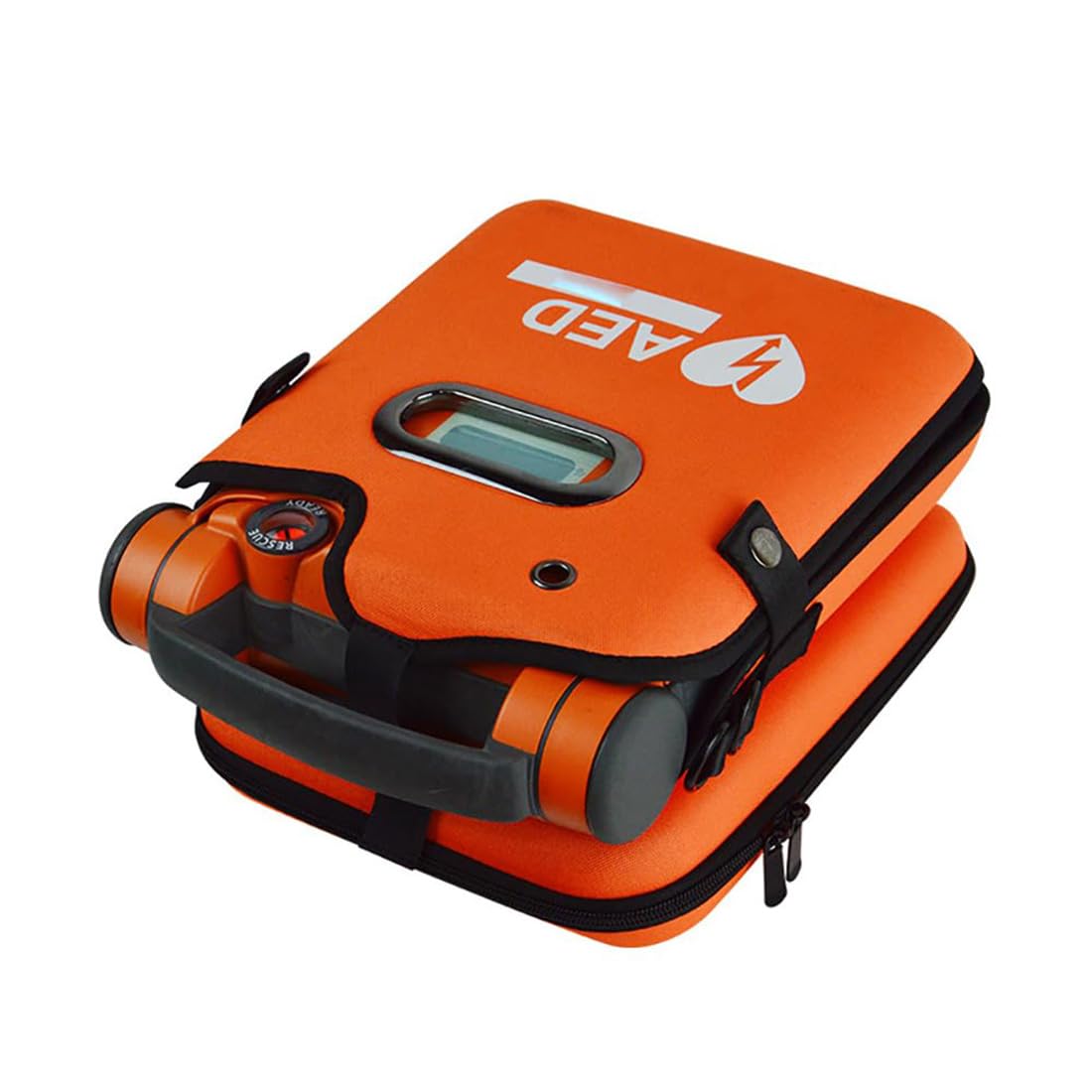 Heavy-Duty AED Storage Bag - Adjustable Shoulder Straps - Portable & Eye-Catching - Suitable For All Brands - Ideal For Home, Office, Hospital And Public Places