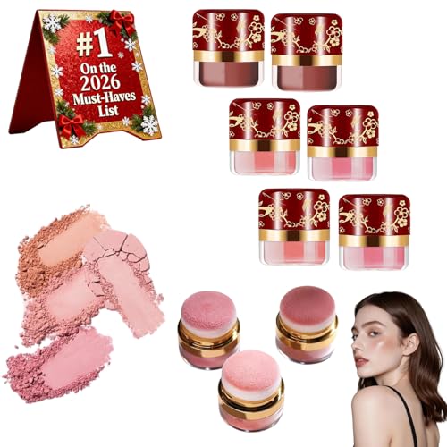 Powder Blush 3 Boxes, Face Blushes Makeup for Cheeks, 3