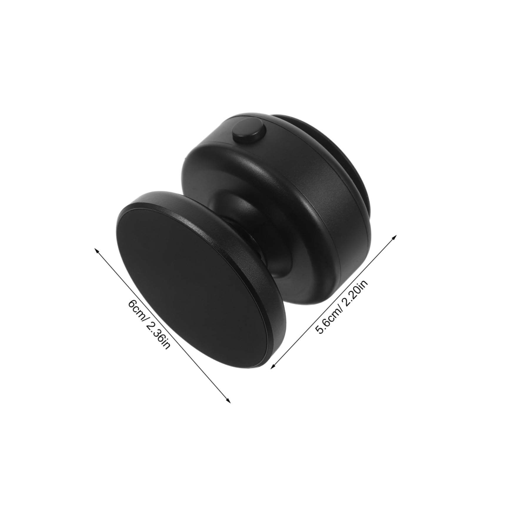 Mobestech Supporto Telefono Auto a Ventosa Multifunzione Nero in Plastica | Rotazione Multiangolo, Stabilità a Suzione, Compatibilità con Smartphone, Uso in Viaggio e Automobile