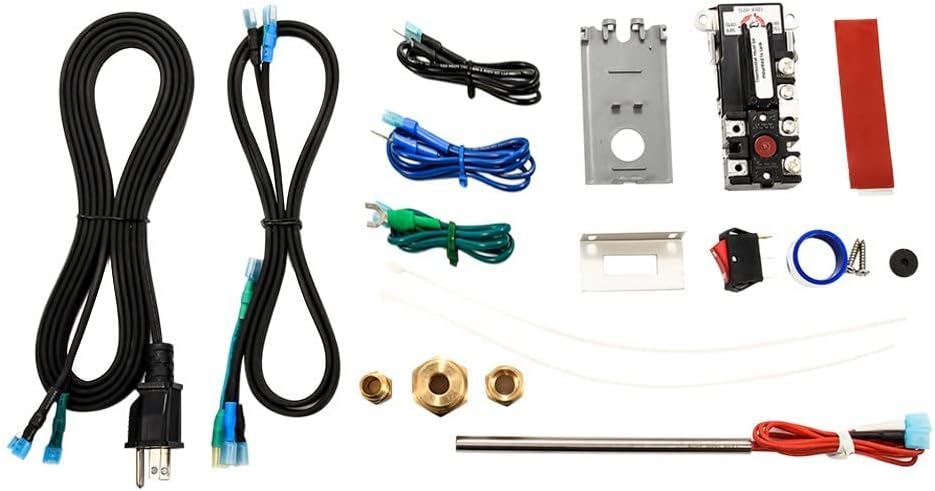 Hot Water Hybrid Heat Kit - Easily Converts Any 6-Gallon RV LP Gas Water Heater to 120V Electricity to Conserve Propane (11673)