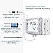 Ubibot GS1-AETH1RS + TH30S-B Ethernet Thermometer Hygrometer, WiFi Temperature Humidity Sensor, Digital Temperature Data Logger, Free App Email Alert(2.4GHz WiFi & RJ45 Ethernet, no hub Required)