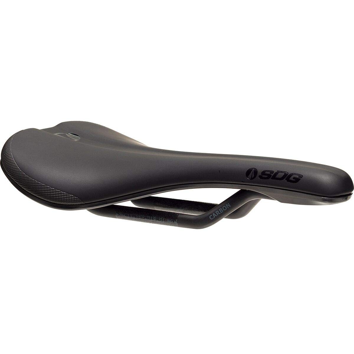 SDGComponents Bel-Air V3 Carbon 7x9 Rails Mountain Bike Saddle 260 x 140mm Unisex Road Gravel Bicycle Seat 181g Black/Grey