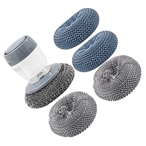 Holibanna Long-Lasting Pot Cleaning Brush Dish Brush Dish Washing Sponges Kitchen Dish Scrubber Brush Scrub Brushes for Dishes 1 Set