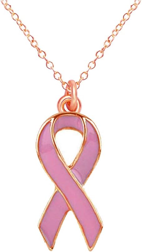 Enamel Pink Ribbon Breast Cancer Support Pendant Nigeria Ubuy