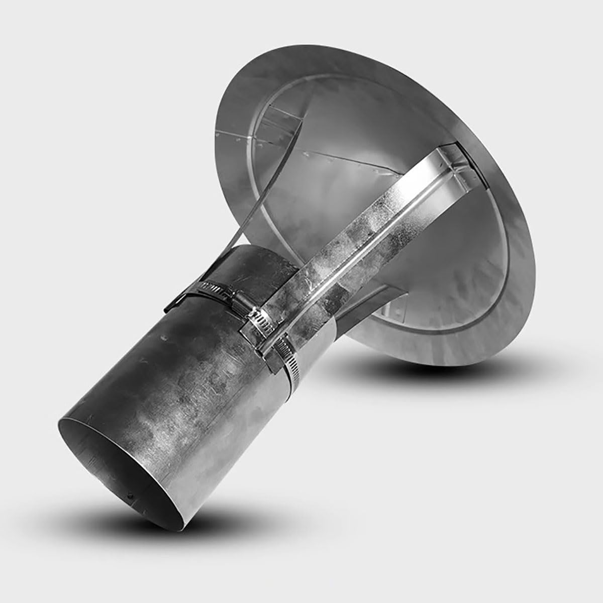Stal nierdzewna Nasada kominowa Dach Wentylacja Ochrona, Regulowany Stożek Wierzch Osłona przewodu kominowego robić kominka, Piec na drewno & Piec Rura wydechowa(160mm/6.3")