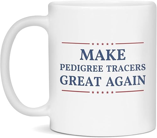 Miniatura 3 de Make Pedigree Tracers Great Again Coffee Mug, 15-Ounce White