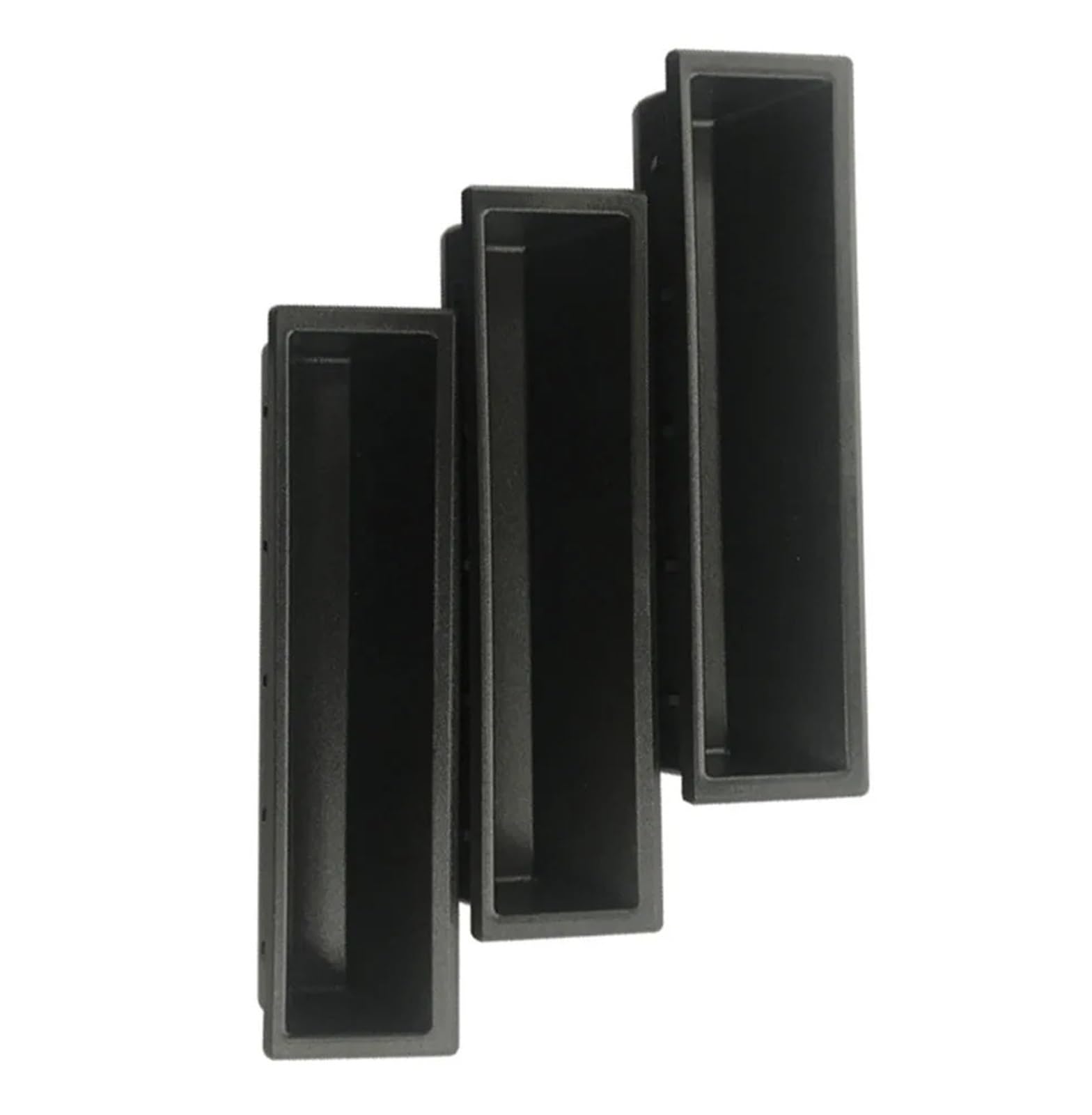 Poignée dissimulée anti-accroche LS105-L pour mobilier en acier rigide