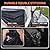 HOMEYA Snow Blower Cover, 600D Snowblower Cover Waterproof Heavy Duty Snow Thrower Outdoor Protection Universal Fit Two Stage Snow Blowers for Ego Toro Ariens Cub Cadet Troy Bilt Craftsman Husqvarna