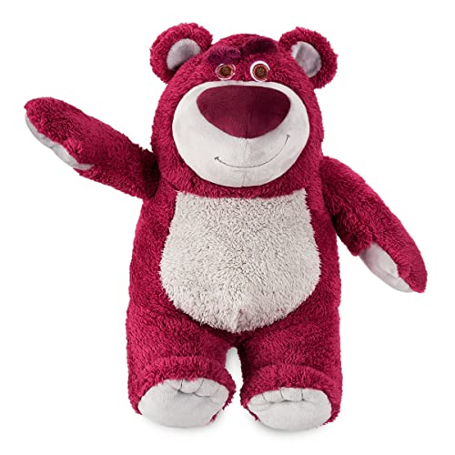 Disney 412313398178 Store Official Lotso Medium Soft Toy For Kids, Cuddly Character With Fuzzy Texture And Embroidered Details, Strawberry Scent, Plushy Suitable thumb #2