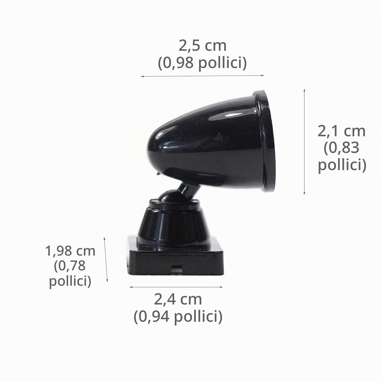 Evemodel LYC18 10 pz Modello Ferroviario Natale Lampada Post Luci di Inondazione O Scala LED NUOVO