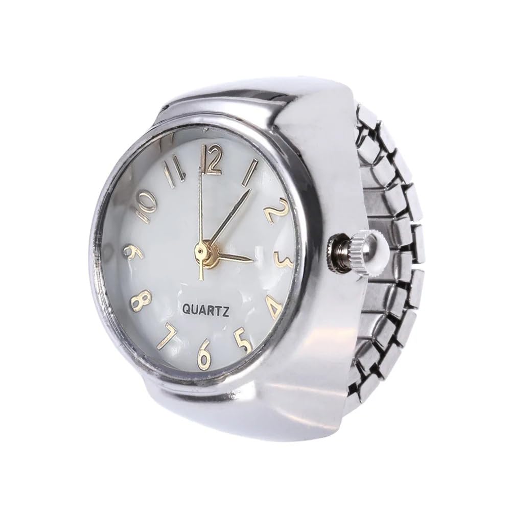 Shocknshop Stainless Steel Silver Fashion Stylish & Stretchable Belt Ring Analog Watch For Women & Girls -W109 (B0D9F9WSGY) Amazon Price History, Amazon Price Tracker