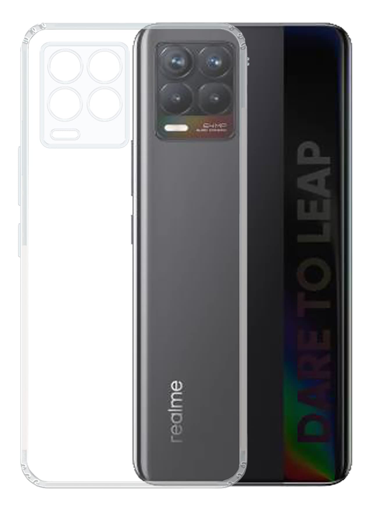 YOFO Back Cover for Realme 8 (4G)/ Realme 8 Pro (4G) (Flexible|Silicone|Transparent |Shockproof) (B09BFK8DB7) Amazon Price History, Amazon Price Tracker